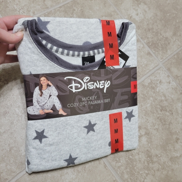 Mickey Eye Print Mustard PJ Set – Women's main image 0